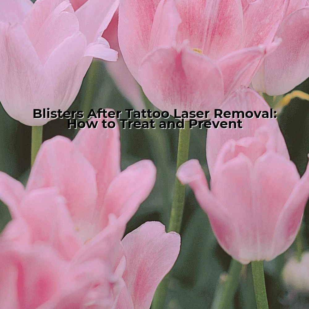 Blisters After Tattoo Laser Removal