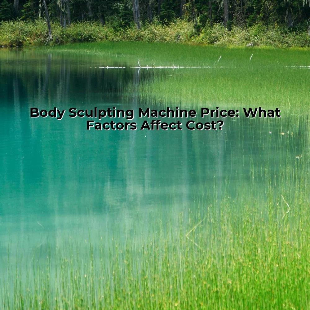 Body Sculpting Machine Price