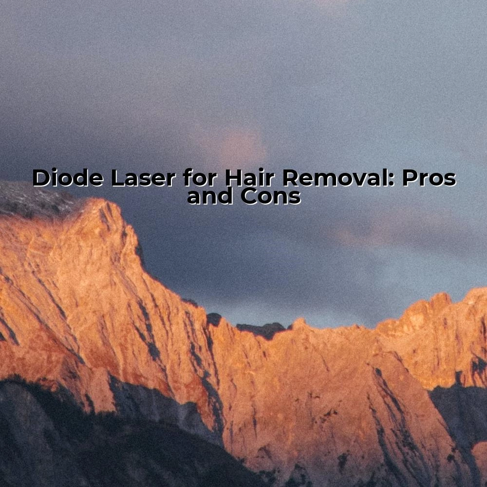 Diode Laser for Hair Removal