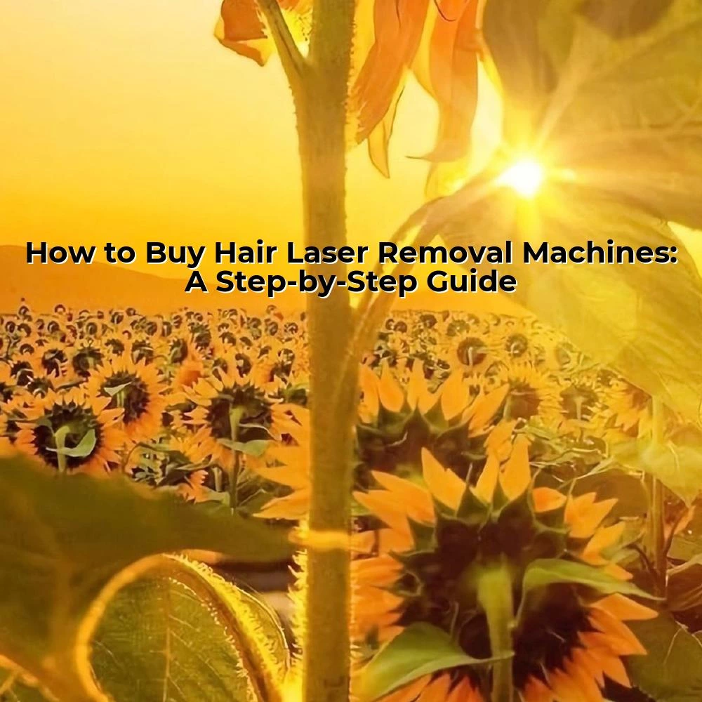 How to Buy Hair Laser Removal Machines