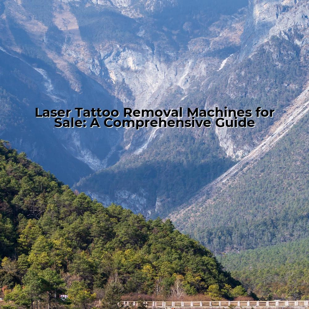 Laser Tattoo Removal Machines for Sale