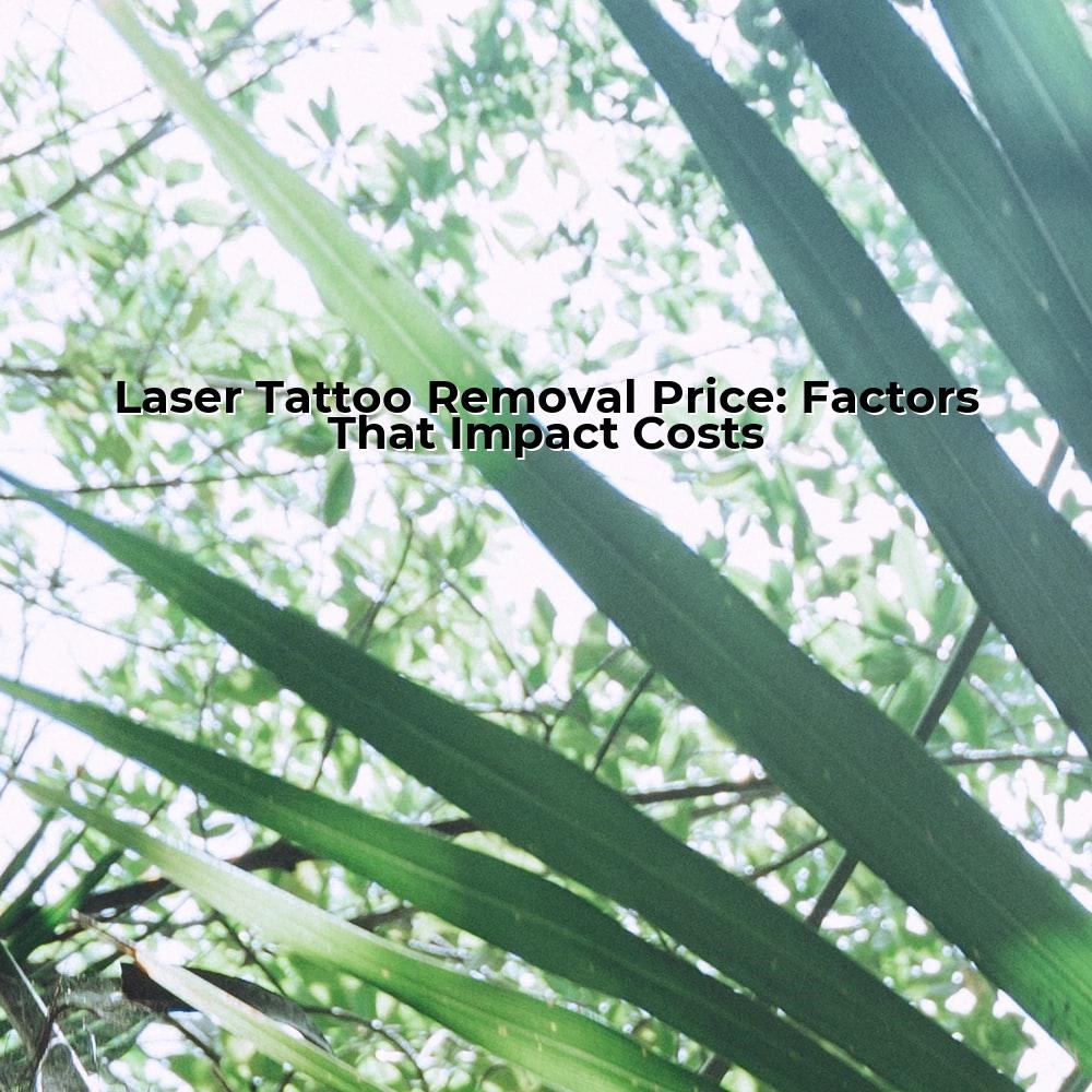 Laser Tattoo Removal Price