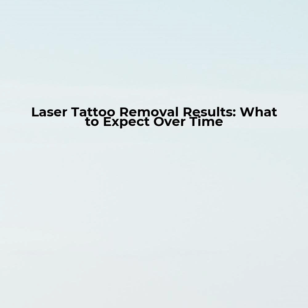 Laser Tattoo Removal Results