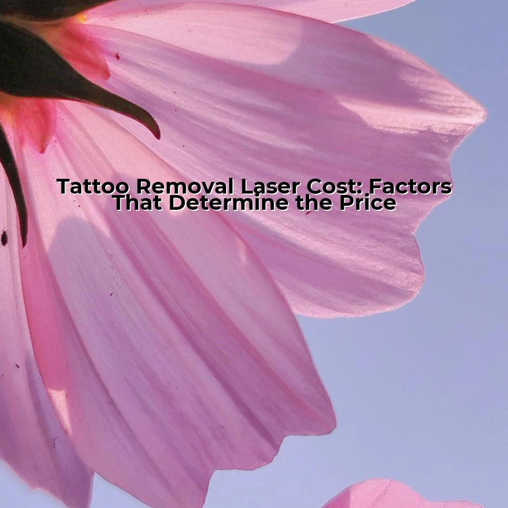 Tattoo Removal Laser Cost