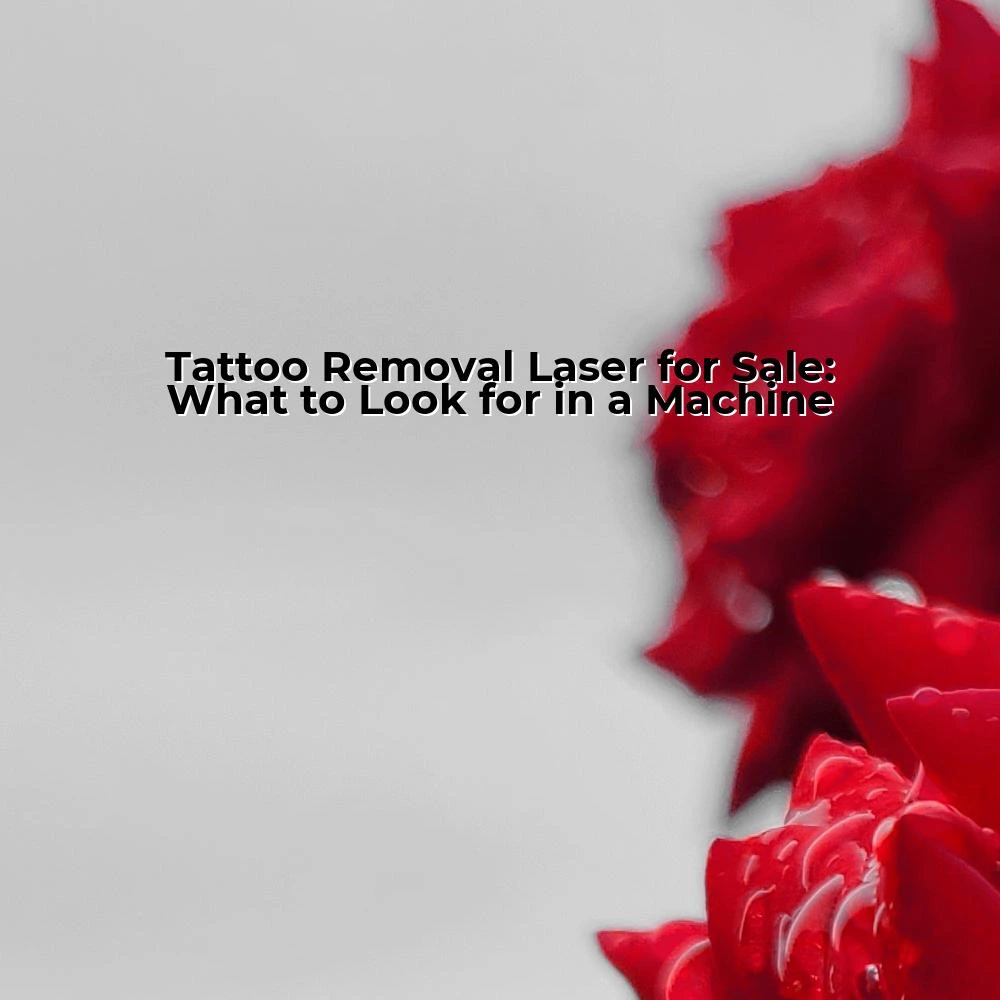 Tattoo Removal Laser for Sale