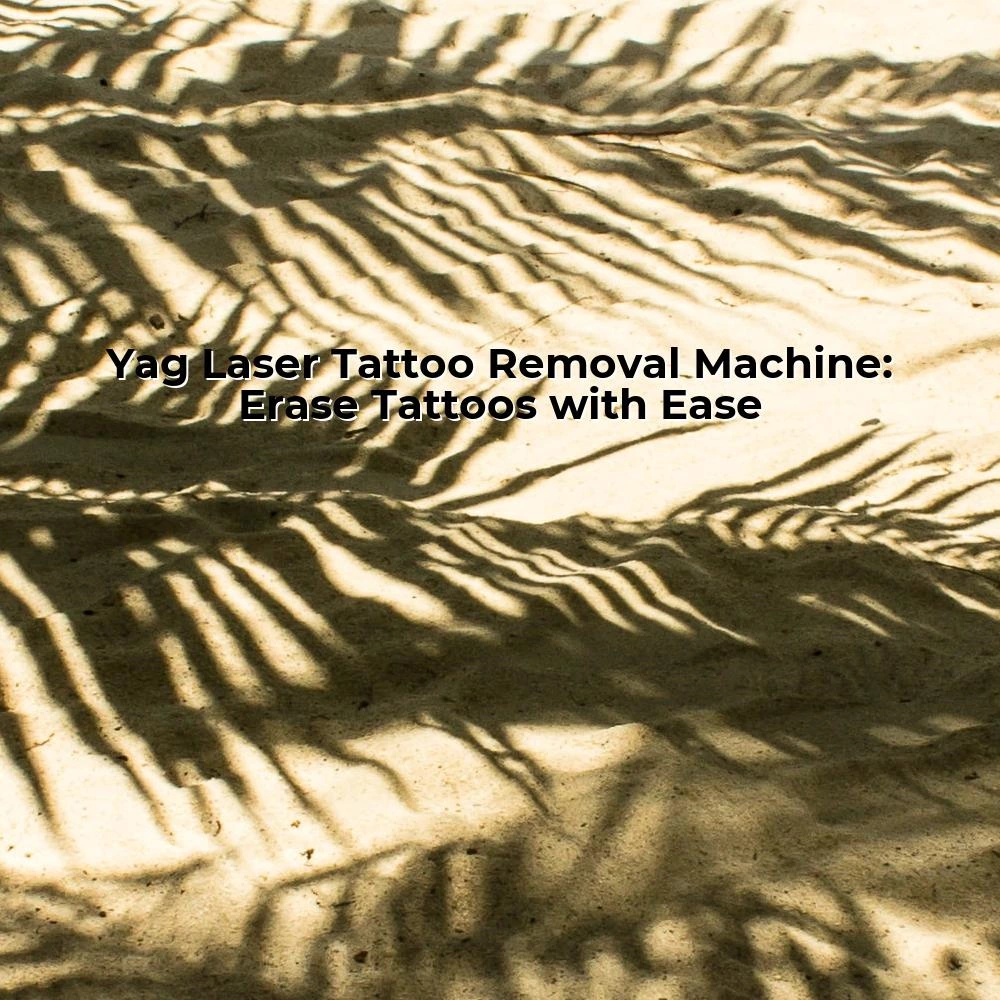 Yag Laser Tattoo Removal Machine