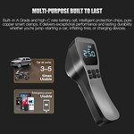 Digital Tire Inflator Kit with LCD Display Fast Shut off Portable Wireless Air Pump for Car Tires & Bicycle