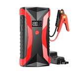 1200A Smart Jump Starter 12V Portable Car/Motorcycle Battery Booster Display USB-C Power Jumper Cables Lithium Polymer Battery