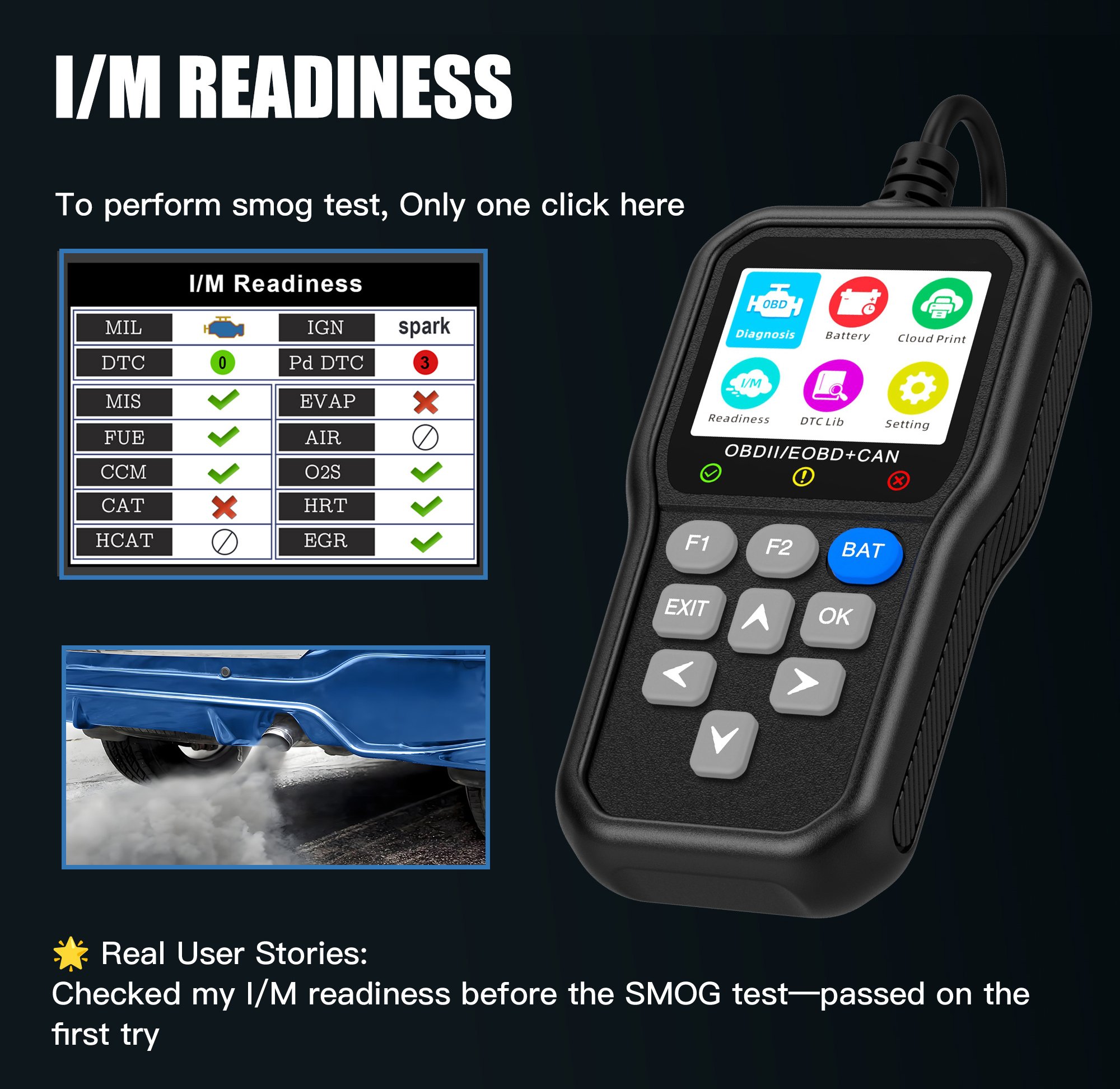 New Arrival Universal Car OBD2 Diagnostic Scanner Tool Escaner Automotriz Code Reader Engine Fault