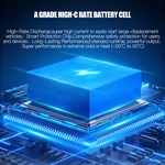 Vehicle Jump Starter Tire Inflator Smart Air Pump Power Bank 1200A Peak Current