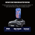 1200A Peak Current 12V Jump Starter For Car Emergency Roadside Start