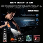 1200A Peak Current 12V Jump Starter For Car Emergency Roadside Start