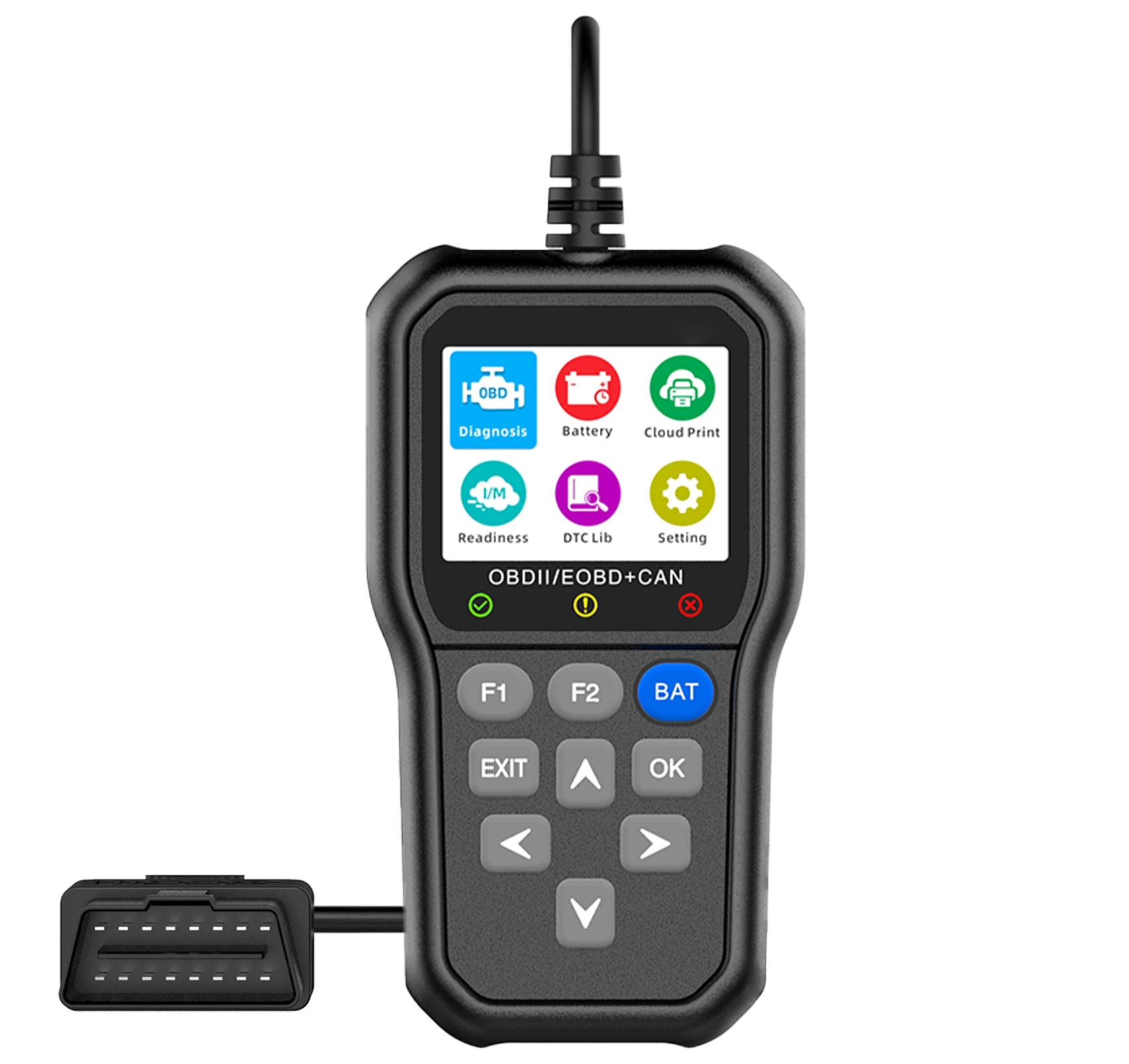 New Arrival Universal Car OBD2 Diagnostic Scanner Tool Escaner Automotriz Code Reader Engine Fault
