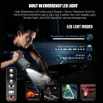 12v/24v Vehicle Car Booster Jump Starter Cordless Tire Inflator Air Compressor Digital Pressure Display 150 PSI LED Lights