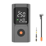 Multifunction Smart Cordless Air Pump with Power Bank LED Light for Car Bike Ball Sports Equipment Compact 150PSI Tire Inflator