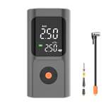 Multifunction Smart Cordless Air Pump with Power Bank LED Light for Car Bike Ball Sports Equipment Compact 150PSI Tire Inflator