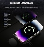 Jump Starter & Tire Inflator 150PSI Air Compressor 12V Jump Box with Auto Shut-Off