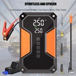 All-in-One Jump Starter Pack 1200A 150PSI 45W 12000mAh
