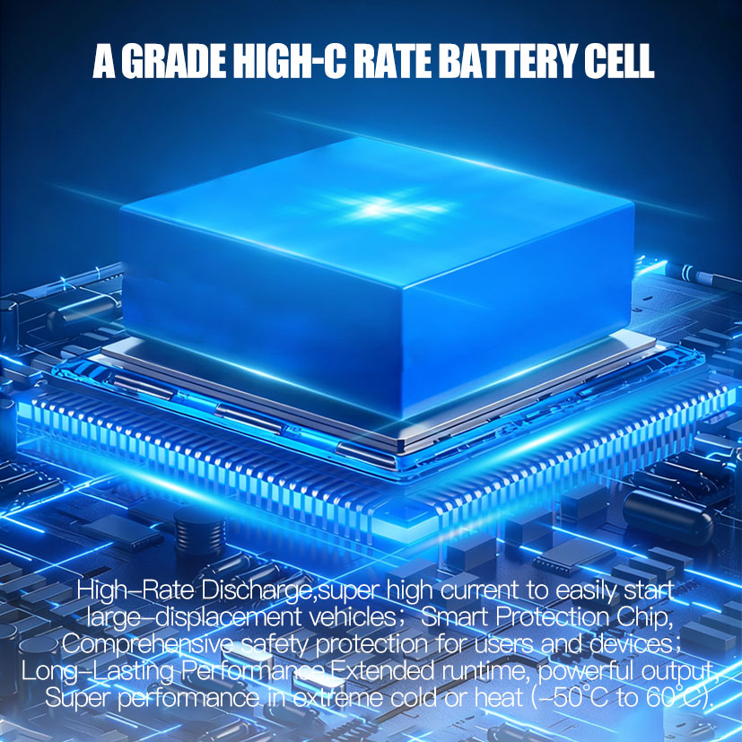 Portable Tool Energy Polymer 8000mah Low State Diesel Car Power Bank Car Jump Starter