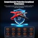 Two-way Clamps 1200A Peak Current 16000mAh Lithium Polymer Portable Car Battery Jump Starter with Violent Fan