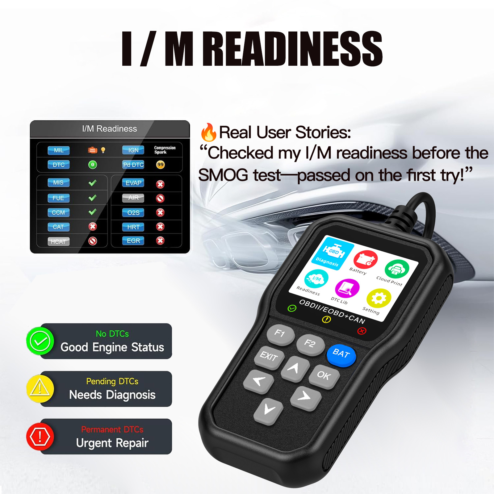 New Arrival Universal Car OBD2 Diagnostic Scanner Tool Escaner Automotriz Code Reader Engine Fault