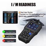 Professional OBD2 Ultra Car Scanner Universal 1 Year Warranty Read Clear Codes Engine Light Smog Check Oxygen Sensor Mode 6 Test