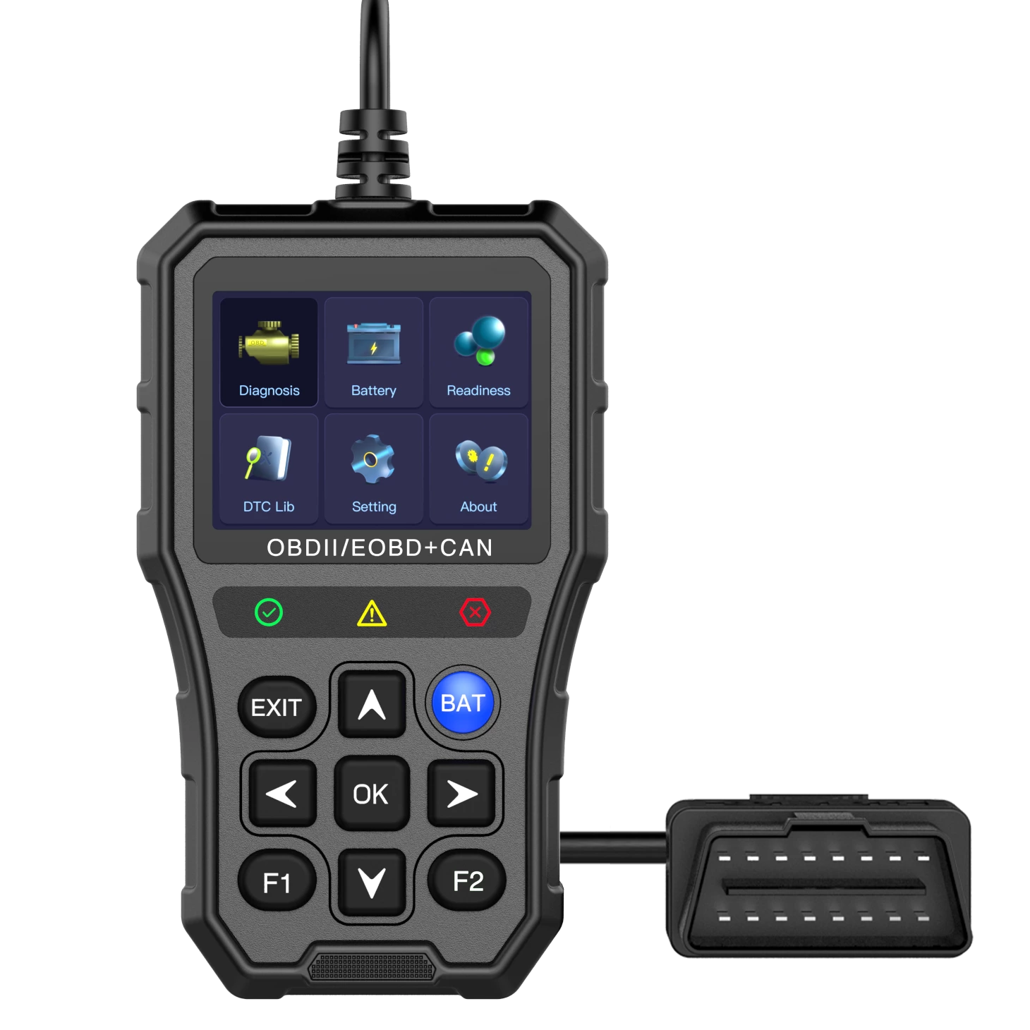 Professional OBD2 Ultra Car Scanner Universal 1 Year Warranty Read Clear Codes Engine Light Smog Check Oxygen Sensor Mode 6 Test