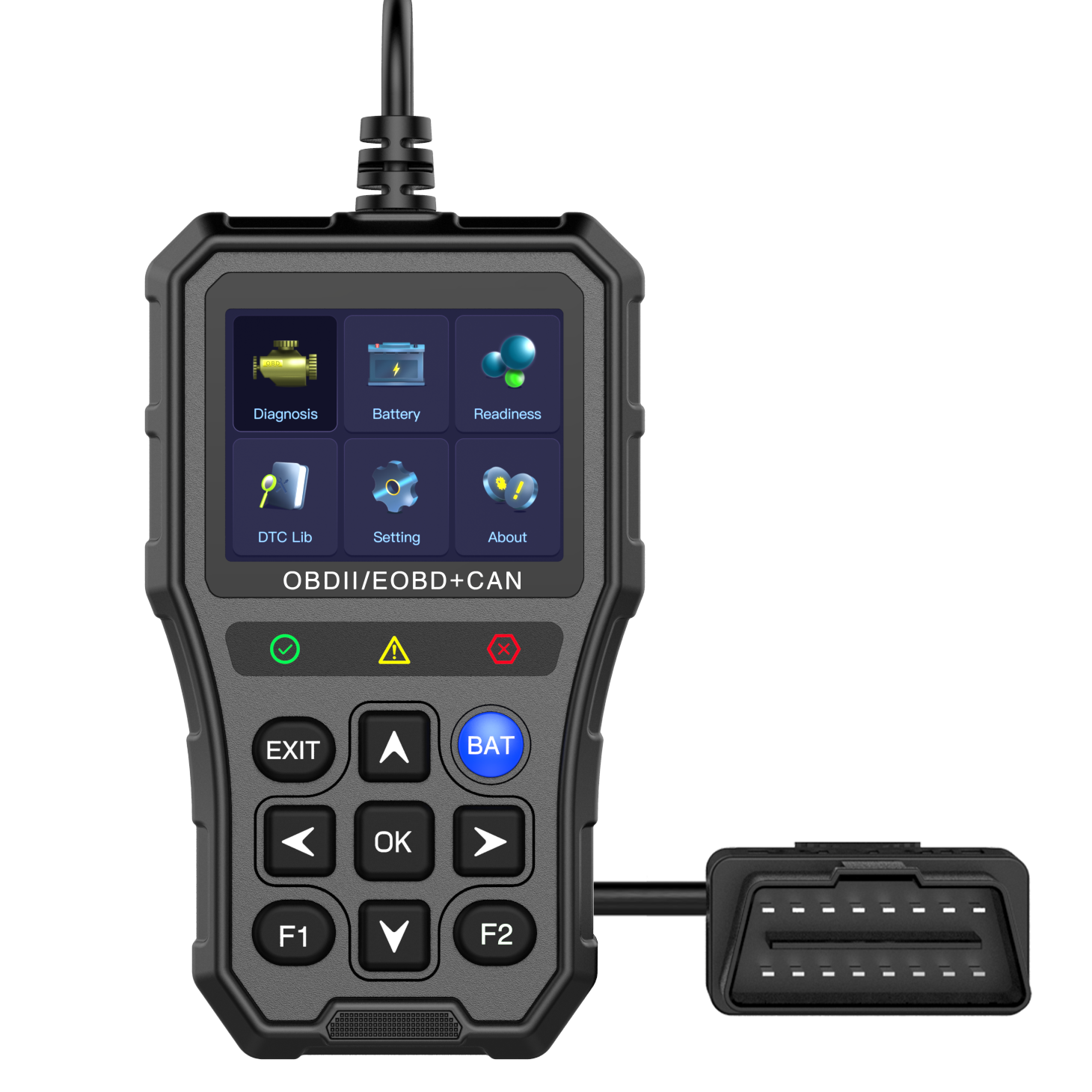 Professional OBD2 Ultra Car Scanner Universal 1 Year Warranty Read Clear Codes Engine Light Smog Check Oxygen Sensor Mode 6 Test