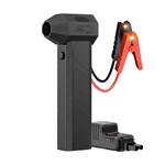 Two-way Clamps 1200A Peak Current 16000mAh Lithium Polymer Portable Car Battery Jump Starter with Violent Fan
