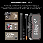 Portable Car Jump Starter Power Bank With Air Pump