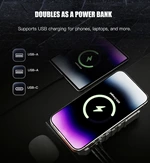 45W 1200A Peak Current Truck Jump Starter Air Compressor Battery Booster Power Bank Portable Motorcycle Truck Tire Inflator