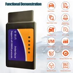 ACETOP 12V Car Diagnostic Scanner-OBD2 Scanner Car Fault Code Reader OBDII Diagnostic Tester Full OBD2 Functions WiFi Scan Tool