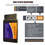 ACETOP 12V Car Diagnostic Scanner-OBD2 Scanner Car Fault Code Reader OBDII Diagnostic Tester Full OBD2 Functions WiFi Scan Tool