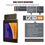 ACETOP 12V Car Diagnostic Scanner-OBD2 Scanner Car Fault Code Reader OBDII Diagnostic Tester Full OBD2 Functions WiFi Scan Tool