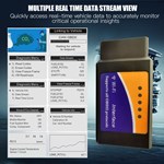 ACETOP 12V Car Diagnostic Scanner-OBD2 Scanner Car Fault Code Reader OBDII Diagnostic Tester Full OBD2 Functions WiFi Scan Tool