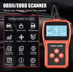 Advanced Auto OBD2 Scanner, Full System Cars OBD 2 Diagnostic Tool for Reading/Clearing Codes, Reset Engine Light, Car OBDii