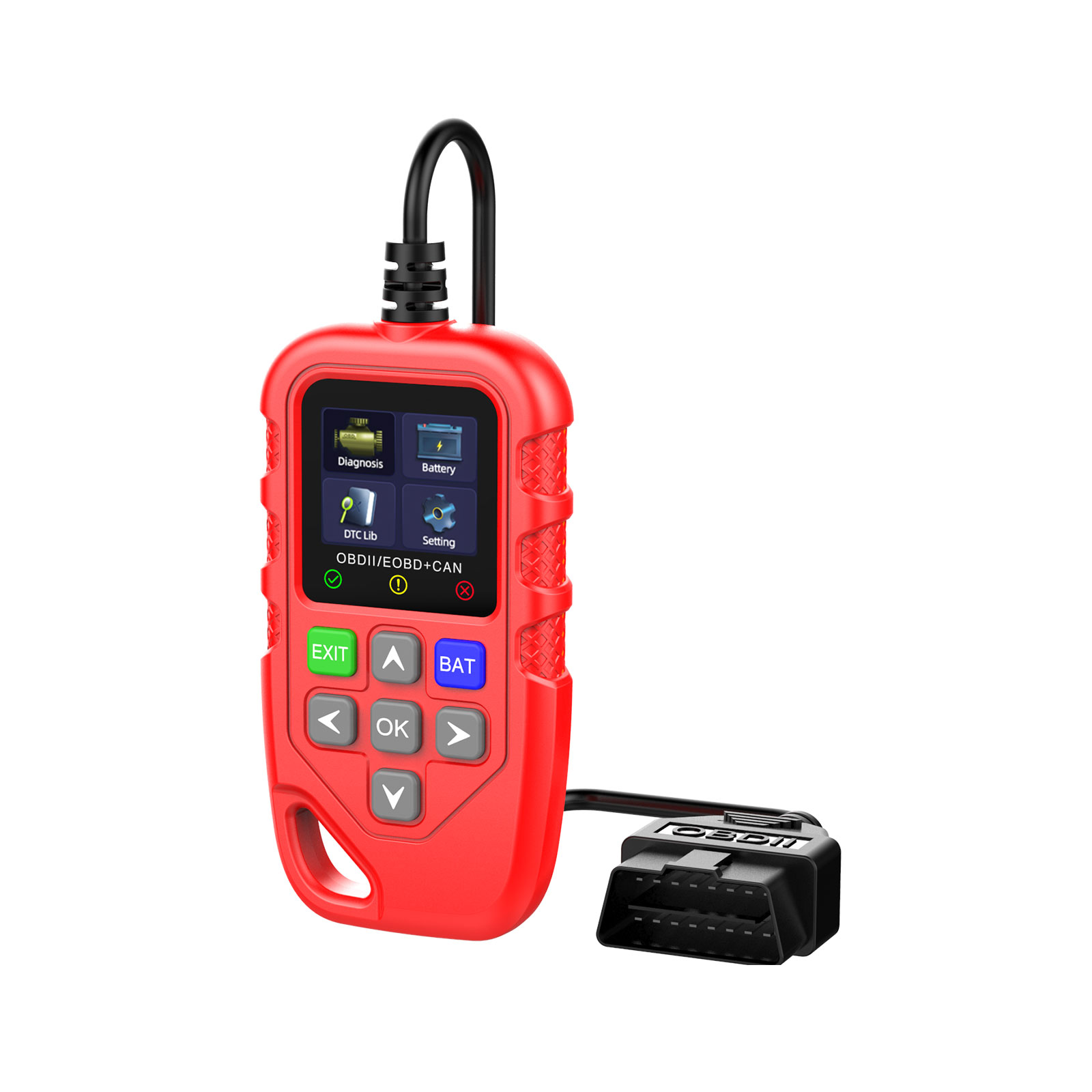 EOBD/OBDII OBD2 Scanner Escaner Automotriz Scanner Vehicle Diagnostic Scanner Code Reader Car Diagnostic Tool