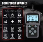 ACETOP OBD2 Diagnostic Tool Full System Scanner 12-24V Universal Cars Engine Diagnosis Battery Tester Code Reader LCD Display