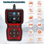 OBD2 Scanner Diagnostic Tool Erase Engine Light Code 30000+ DTC Data Stream I/M Readiness 1 Year Warranty