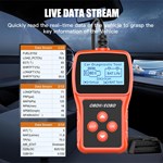 Advanced Auto OBD2 Scanner, Full System Cars OBD 2 Diagnostic Tool for Reading/Clearing Codes, Reset Engine Light, Car OBDii