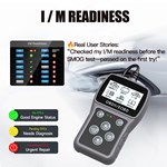 ACETOP OBD2 Diagnostic Tool Full System Scanner 12-24V Universal Cars Engine Diagnosis Battery Tester Code Reader LCD Display