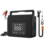 Jump Starter Air Compressor 1200A Car Battery Jump Starter for Truck SUV 150PSI Tire Inflator 12V Lithium Polymer Battery