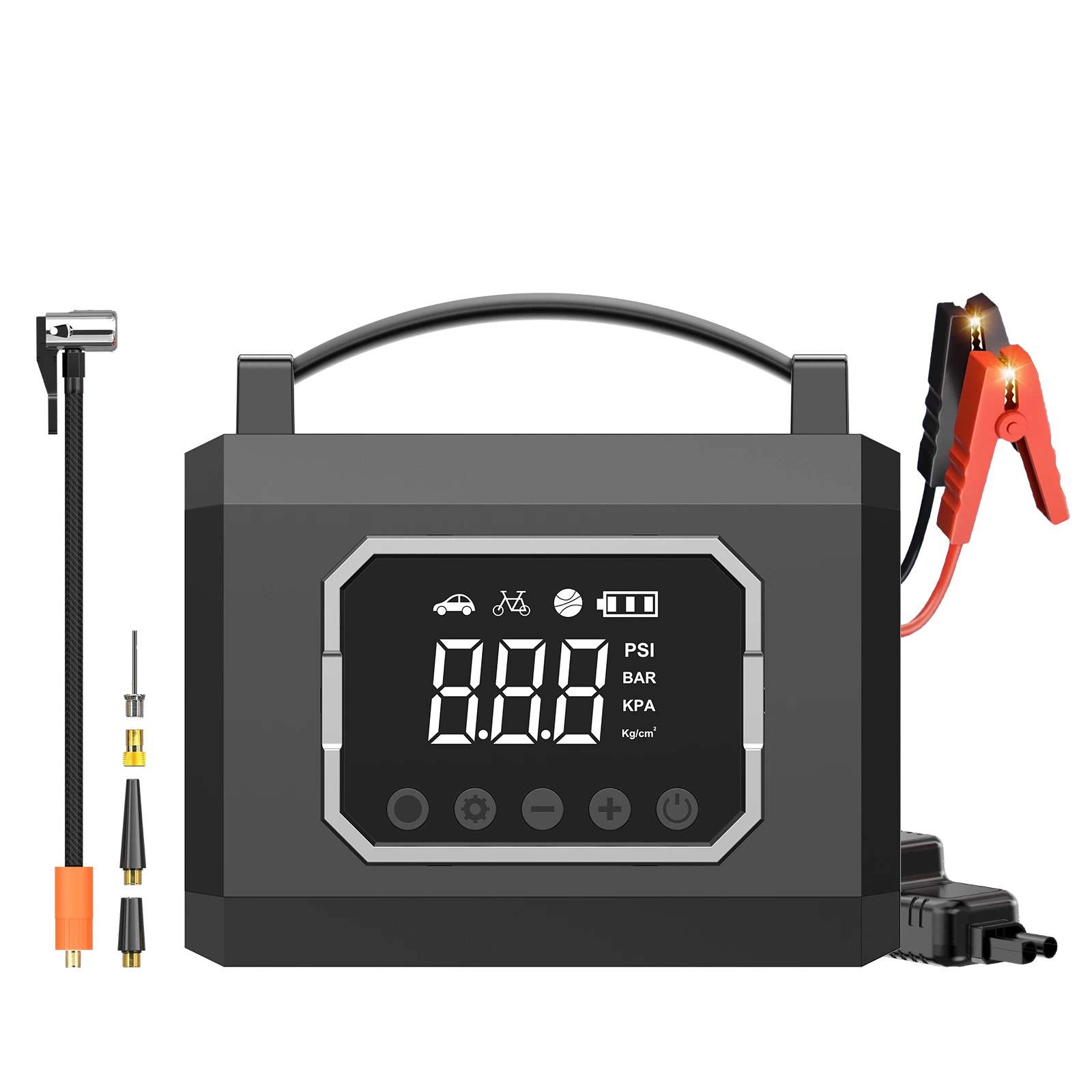 Jump Starter With Air Compressor