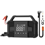 1200A Peak Current Truck Motorcycle Jump Starter Inflator Air Pump 8000mAh 60C Lithium Polymer Battery 12-24V