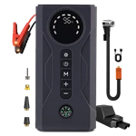 Jump Starter & Tire Inflator 150PSI Auto Shut-Off Air Compressor 12V Jump Box Lithium Battery Fast Charging for Car Motorcycle