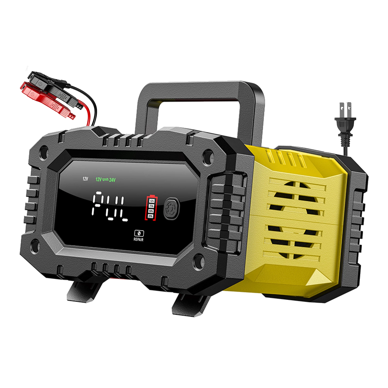 150W 12V 10A 24V 5A Car Battery Charger for Motorcycle and Truck Battery