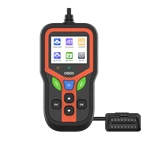 Professional OBD2 Scanner Diagnostic Tool-Check Engine Light Clear Codes Battery Test 1 Year 2.4" Color Display for All Cars