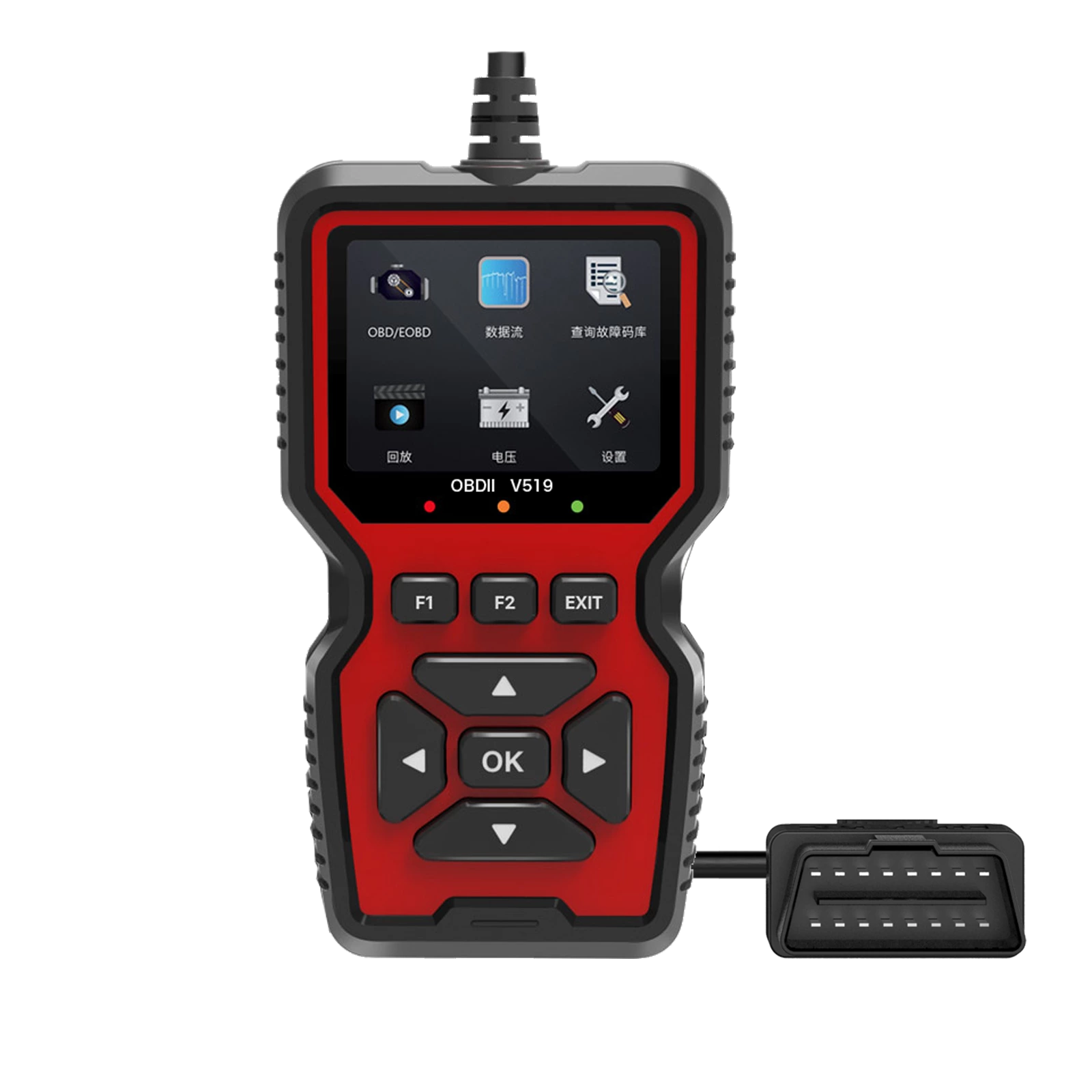OBD2 Scanner Diagnostic Tool Erase Engine Light Code 30000+ DTC Data Stream I/M Readiness 1 Year Warranty
