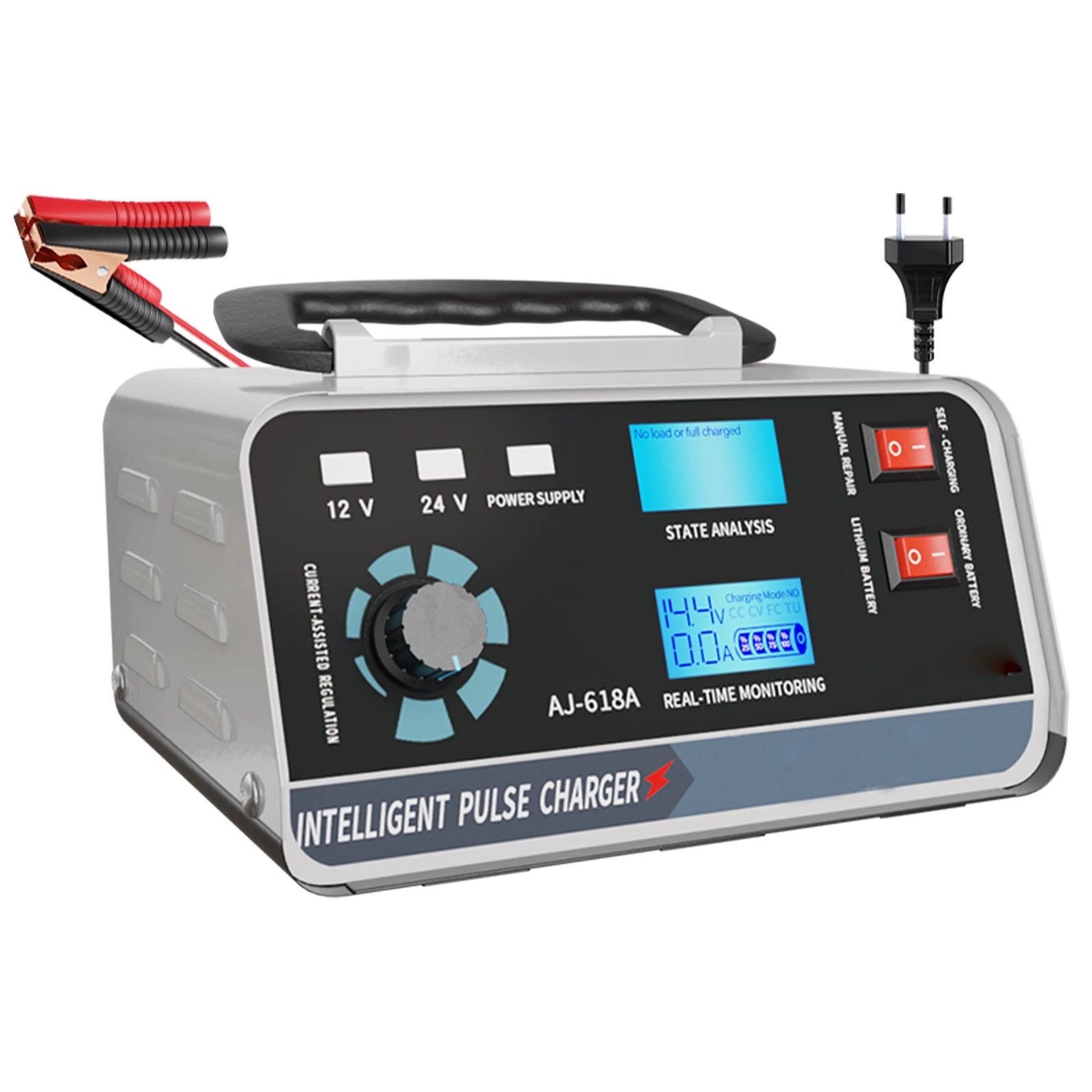 400W 12/24V Heavy Duty Car Truck Battery Charger