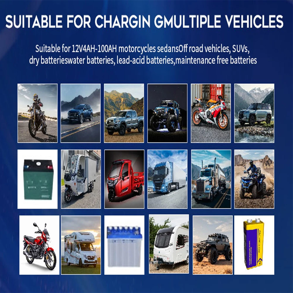 400W 12/24V Heavy Duty Car Truck Battery Charger